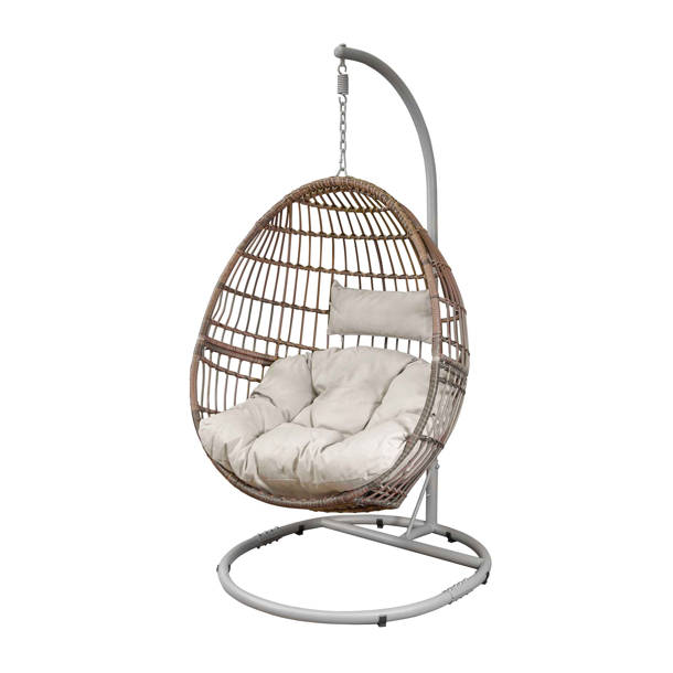 Bloomsbury Market Briq Egg Bali Hanging Chair with Stand Wayfair.co.uk
